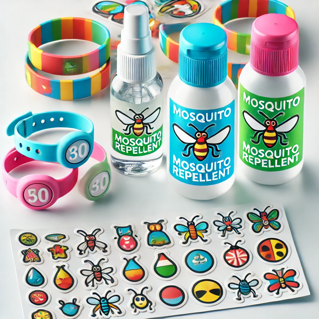 팔찌형, 스티커형 모기 기피제
