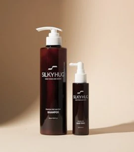 실키허그 약산성 홈케어 탈모완화 샴푸 500ml+실키허그 기능성 홈케어 헤어토닉 미스트 100ml 탈모 홈케어 세트