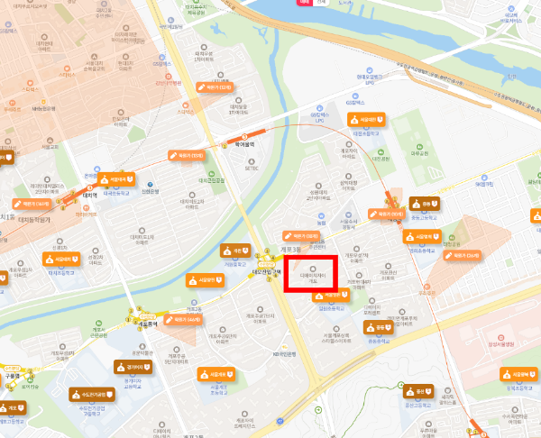 학원가