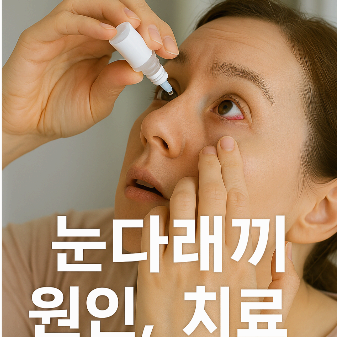 눈 건강 적신호, 눈다래끼 주의!