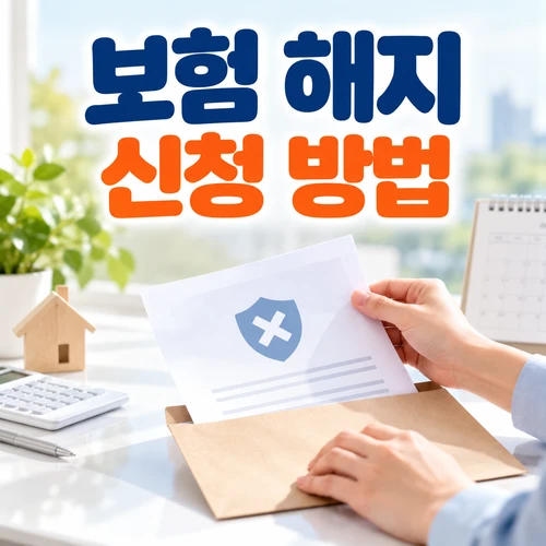 보험 해지 신청 방법