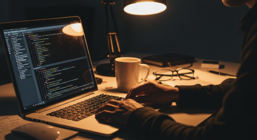 코딩하는 이미지