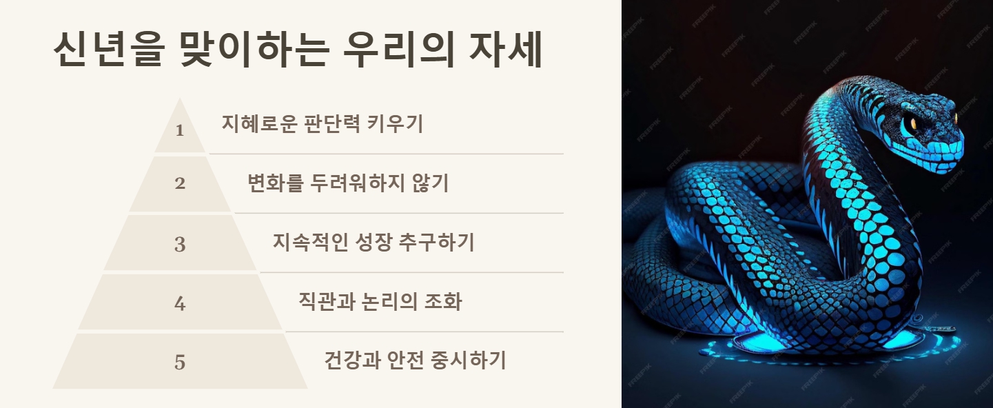 을사년 푸른뱀