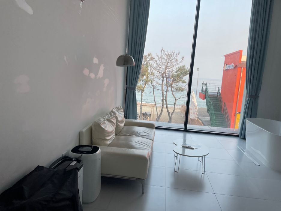 더헤이븐 리조트 디럭스오션룸 창밖 사진