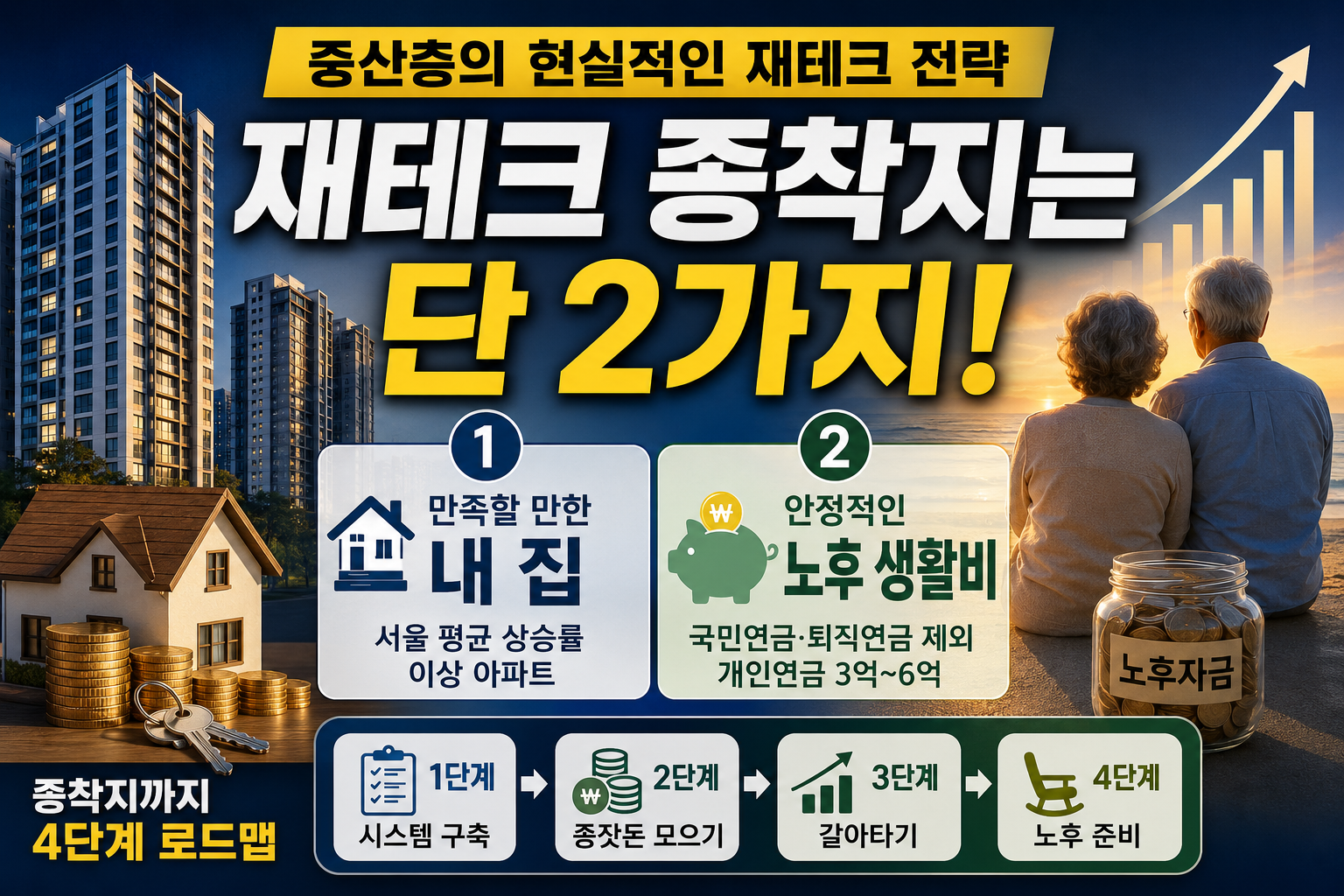 중산층이 결국 도달해야 할 재테크 종착지 2가지