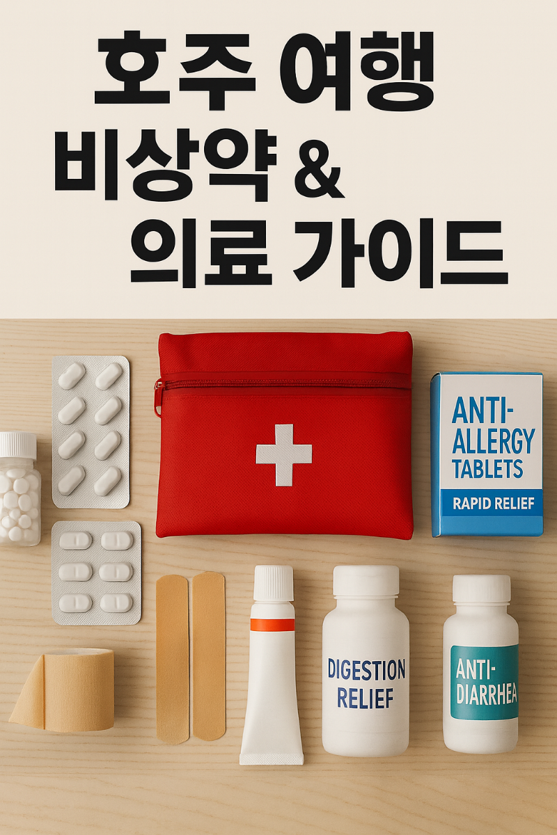 호주여행 비상약