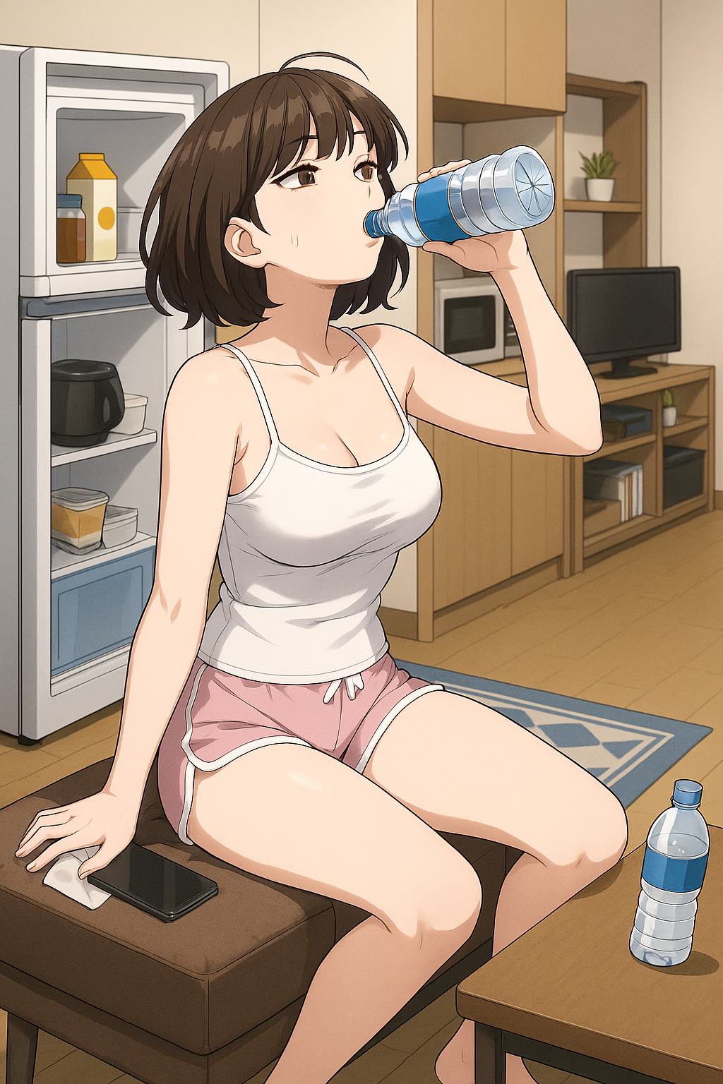 여름철 생수 보관법, 냉장고