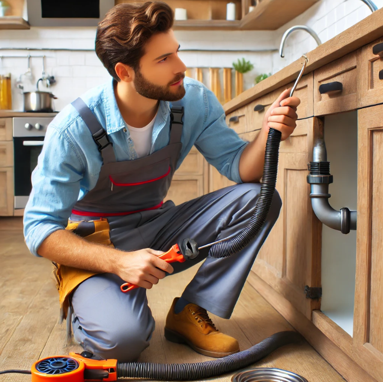 하수구 막혔을때 뚫는 방법2