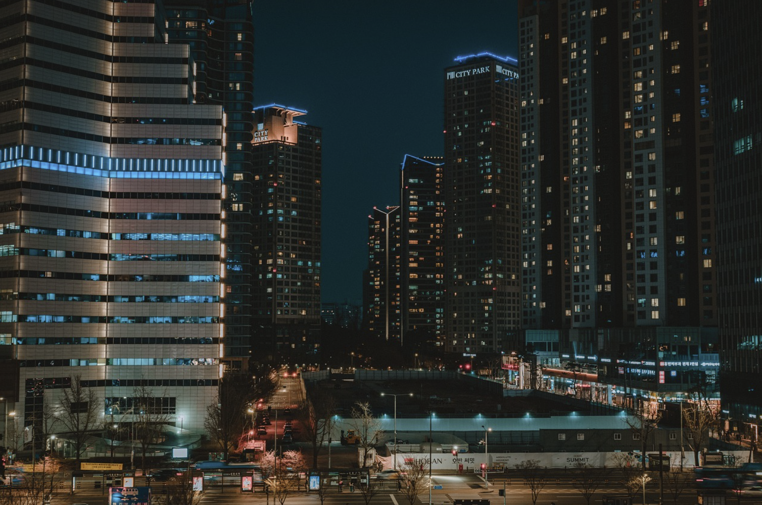 건물 야경