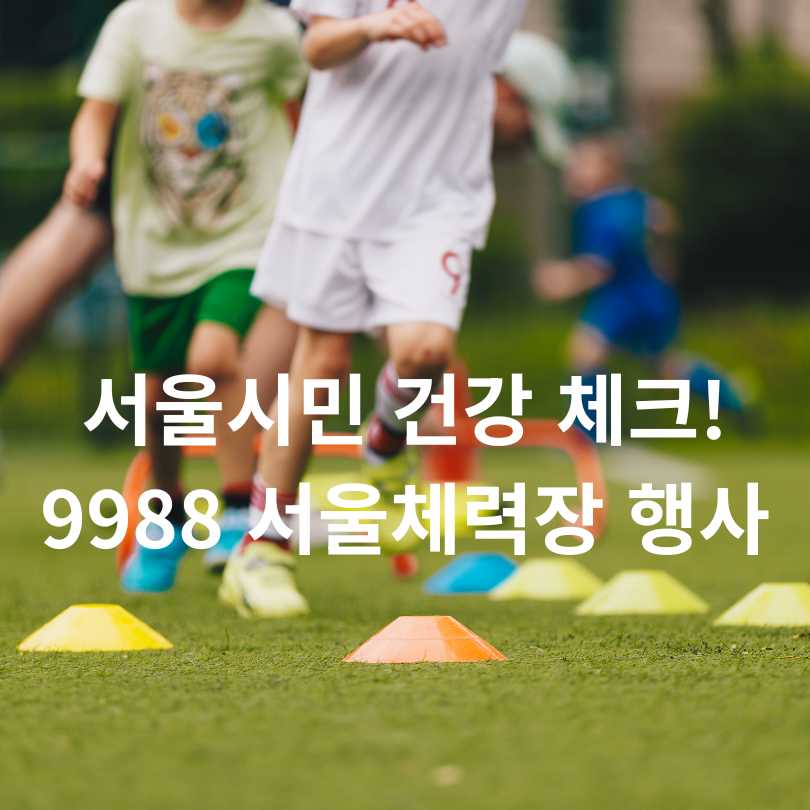 9988 서울체력장 행사