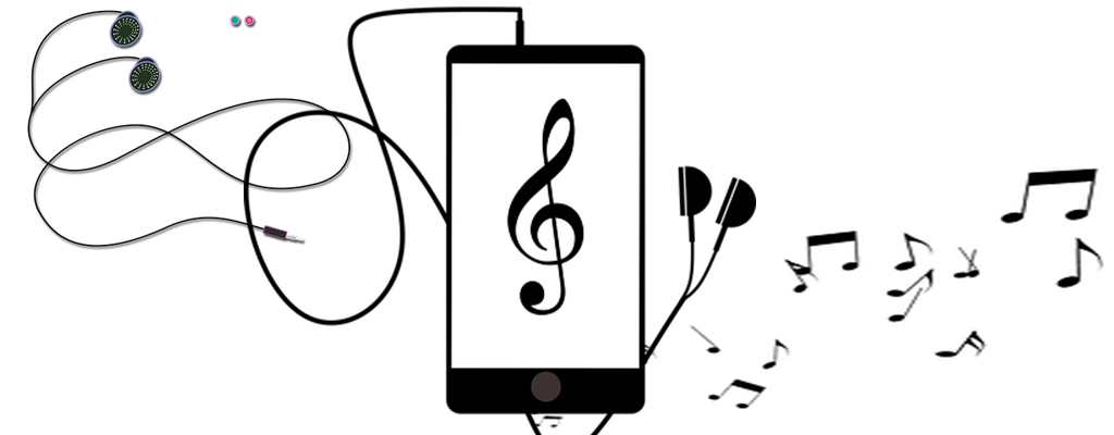 이어폰 케이블과 음질 일러스트