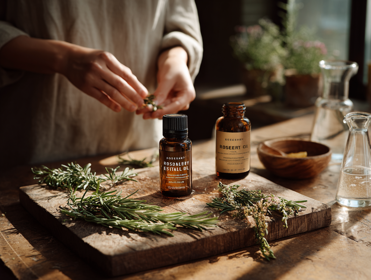 로즈마리 오일 vs 미녹시딜