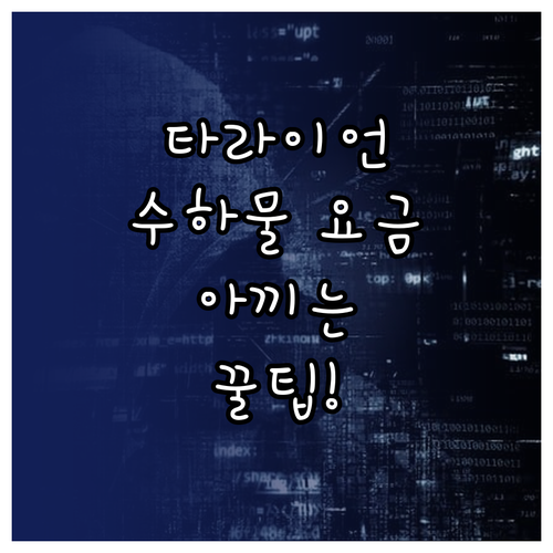 타라이언에어 수하물 추가 요금 절약 ..