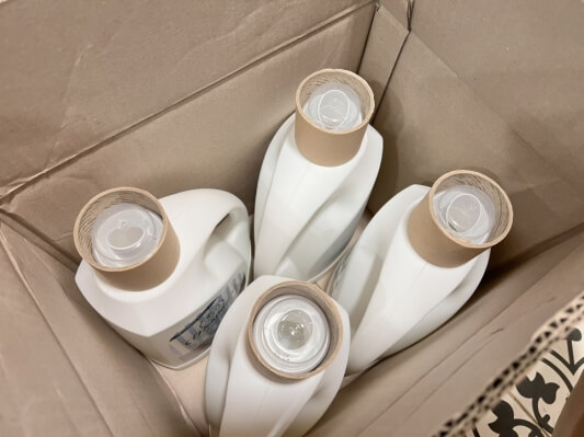 박스 안의 세제 사진