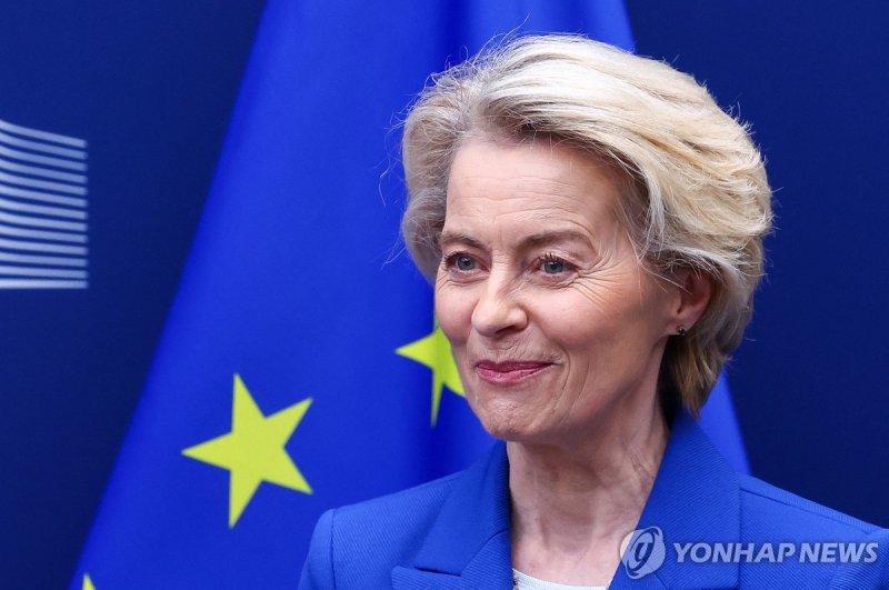우르줄라 폰데어라이엔 EU 집행위원장.