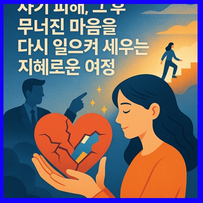 사기 피패 후 감정을 치유 하고 극복으로 희망을 찾는다