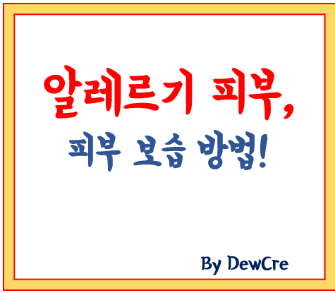 알레르기 피부염, 올바른 보습 루틴으로 관리하는 법