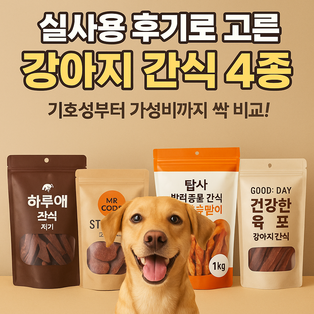 강아지간식