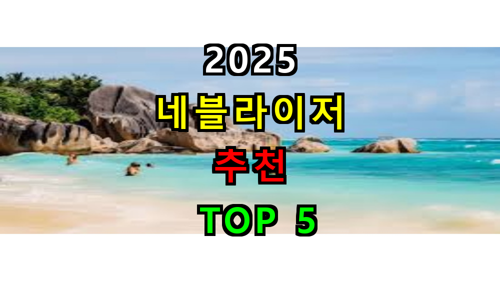 2025 네블라이저 추천 TOP 5