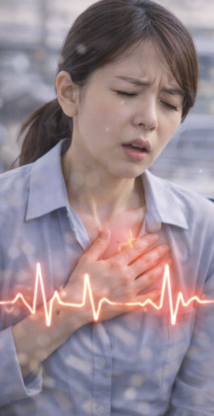 가슴두근거림, 심장병이 아니라 공황의 신호일 때 관련 사진