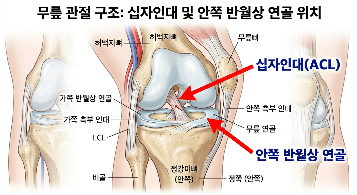 무릎 관절 구조
