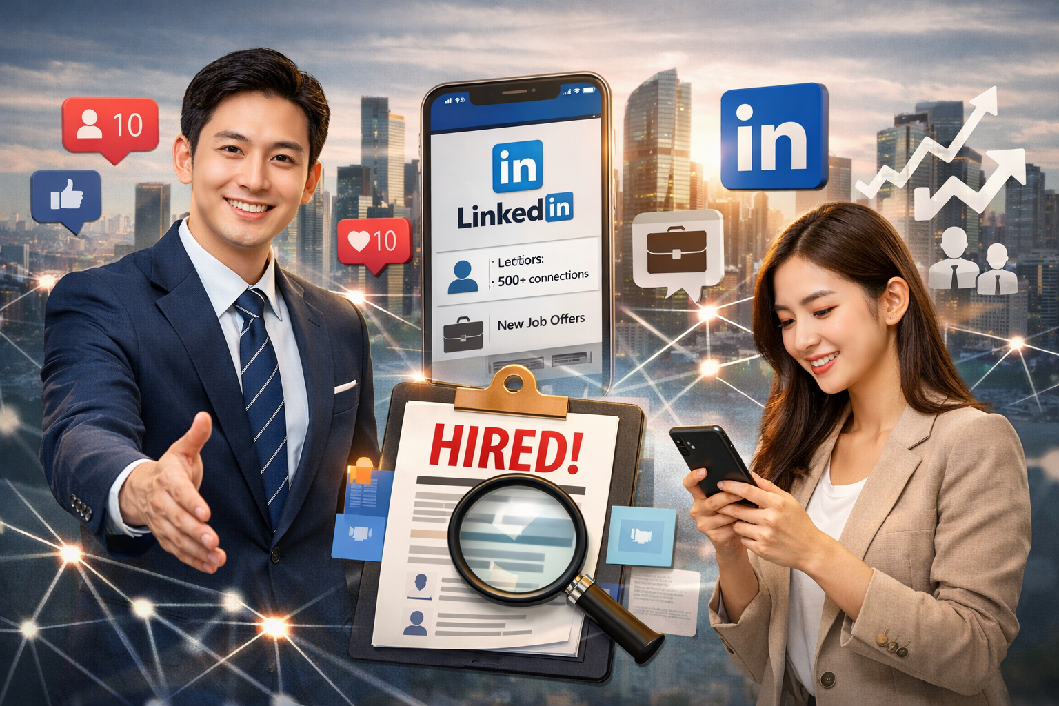 취업 성공을 부르는 소셜미디어 전략!