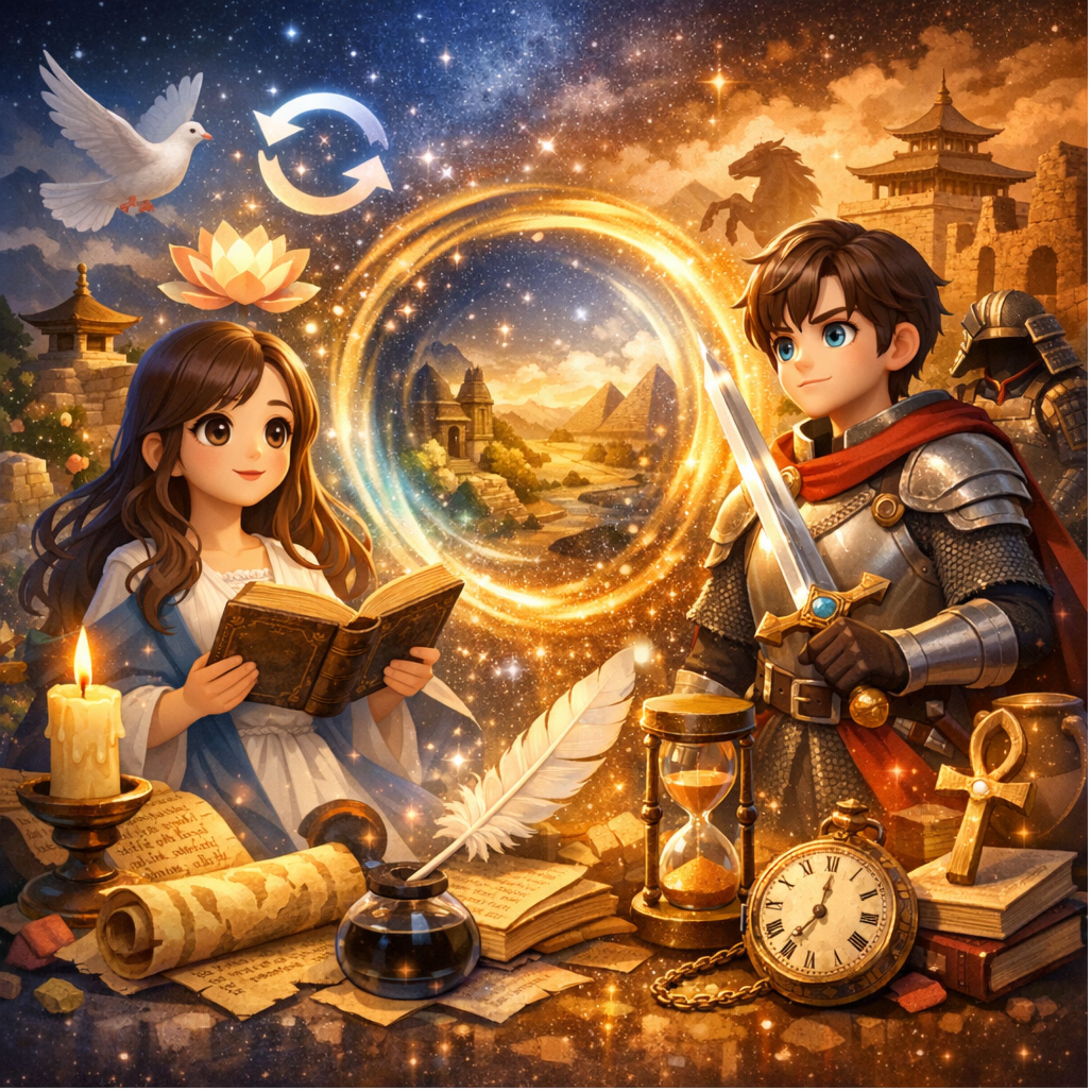 전생을 모티브로 한 이야기: 기억 너머의 나를 마주하는 문학의 세계