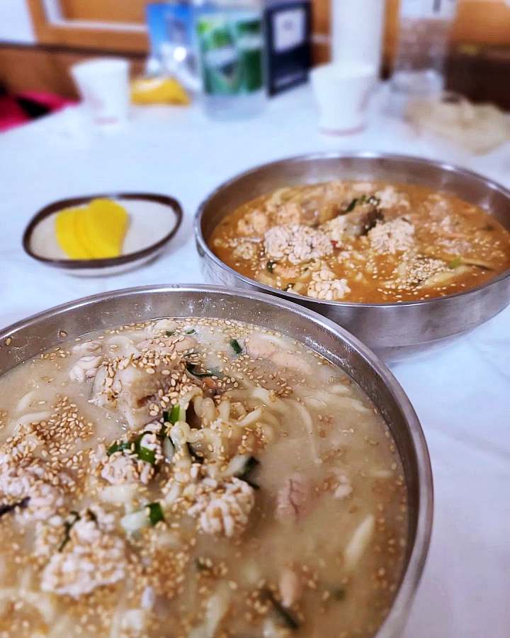 명란장칼국수 명태지리칼국수 칼국수 대박의 기술 명태 장칼국수 강원 속초 맛집 추천