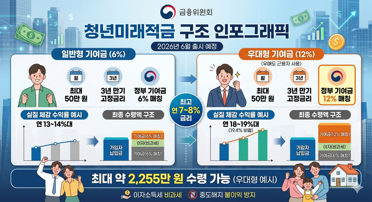 청년도약계좌 청년미래적금 갈아타기