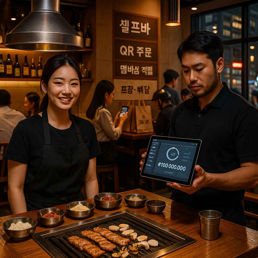 돼지구이집 월매출 1억 운영법