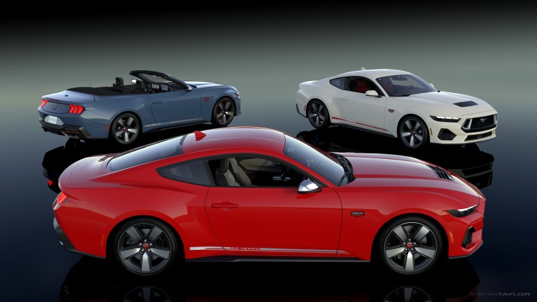 2024 포드 머스탱 컨버터블 한정판 디자인 특징 소개