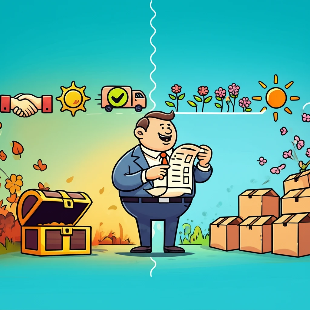 거래명세서와 세금계산서 중 연말 회계..