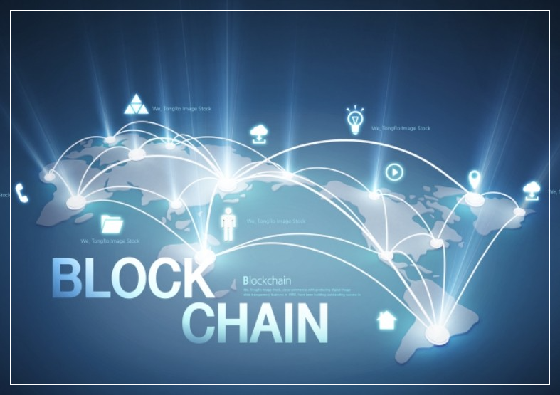 블록체인 관련 사진