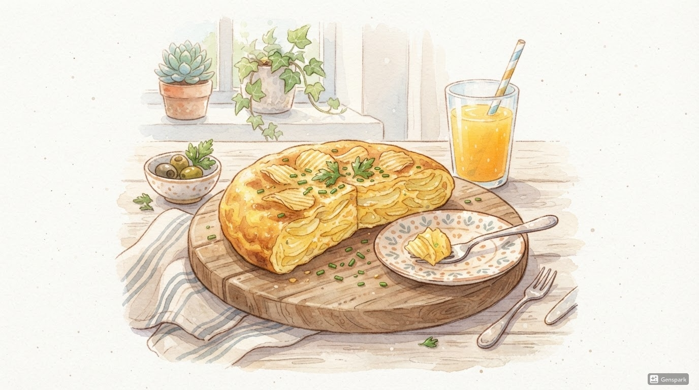 [자취생 간단 요리]감자칩 또르띠야 (정통 레시피, 식감 비교, 염도 조절)
