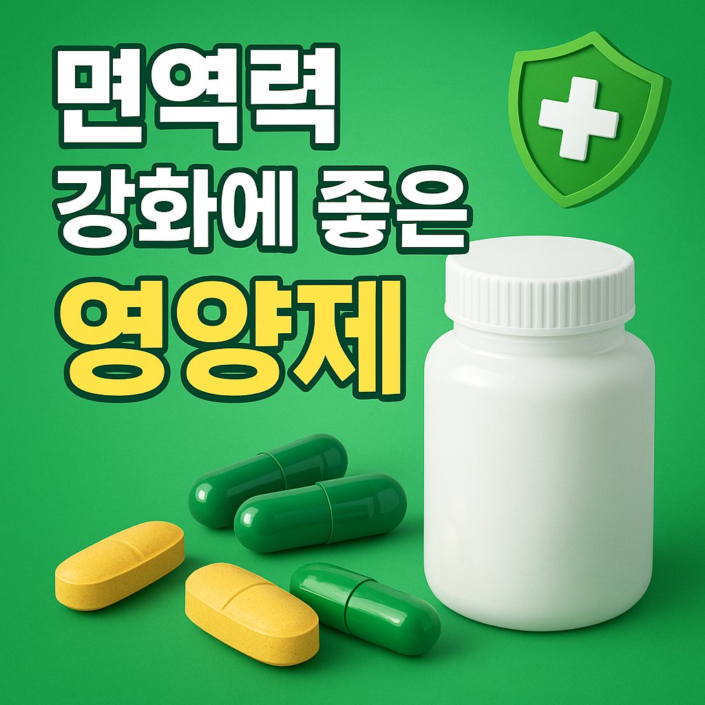 면역력 강화에 좋은 영양제