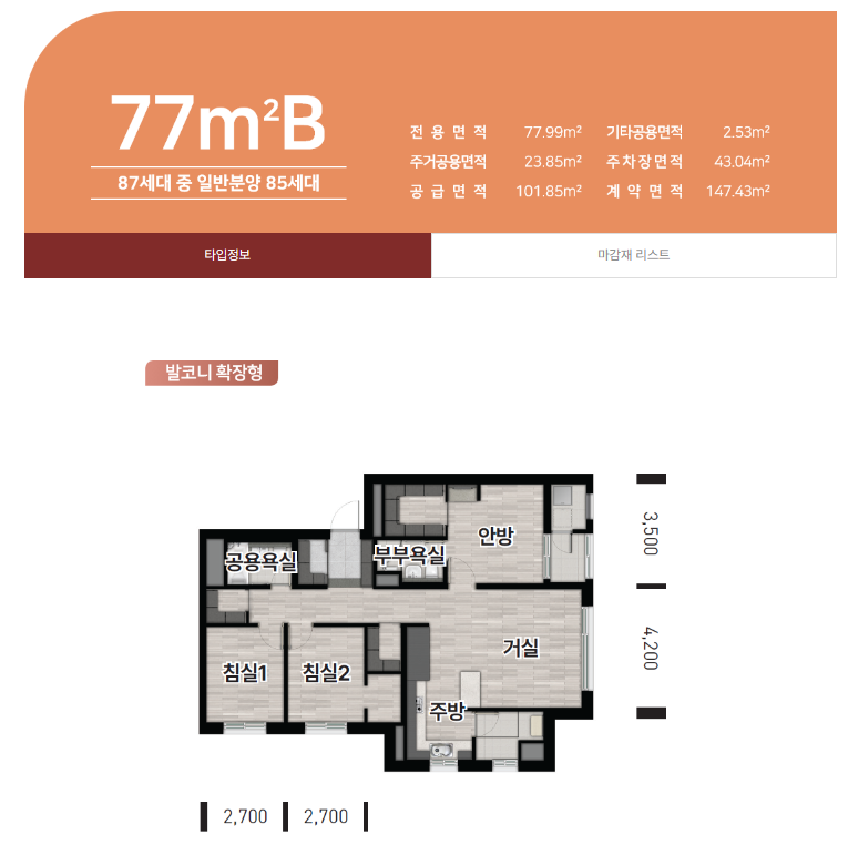 대전 성남 우미 린 뉴시티. 분양일정, 분양가, 평면도