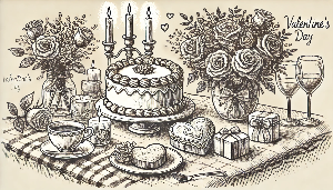 발렌타인 데이 축하