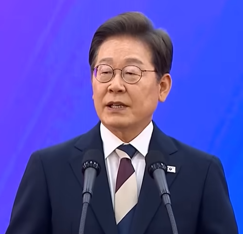 연설중인 이재명대통령