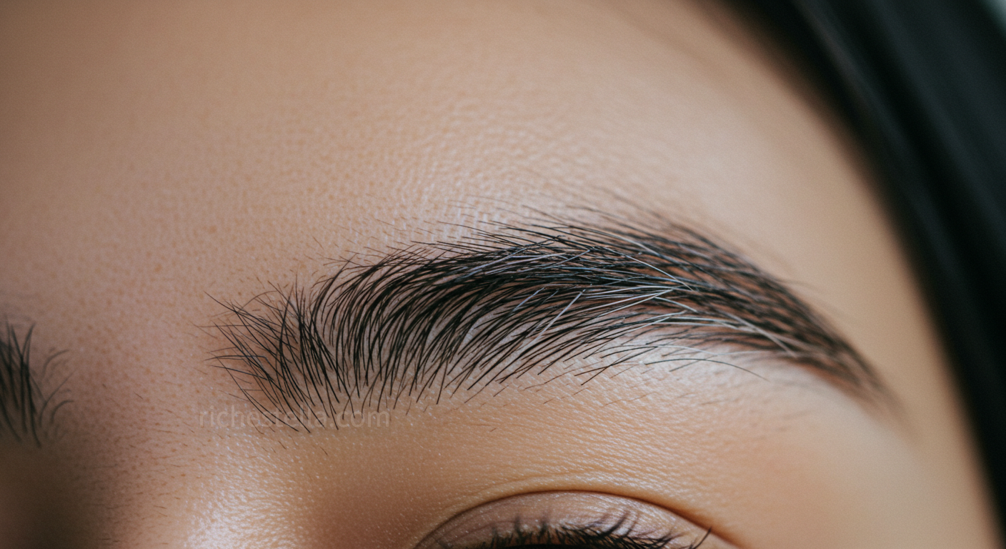 얼굴에 흰털 관상