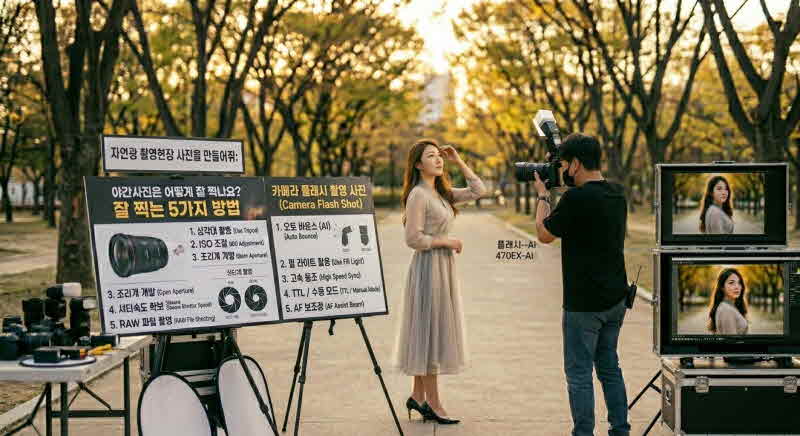 카메라 플래시의 필요성