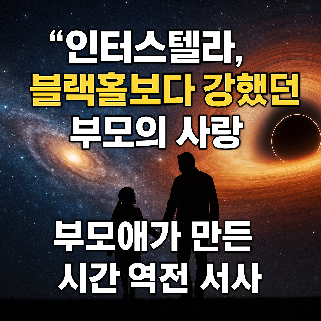 쿼크와 블랙홀을 넘어&hellip; 결국 남은 건 아버지의 눈물