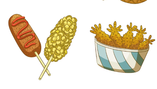 10. 튀김과 유제품