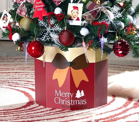 다리 가리개 박스 사진