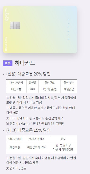 알뜰교통카드