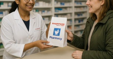 Shoppers Drug Mart, 약받기