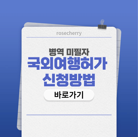 병역미필자-해외체류허가-신청안내