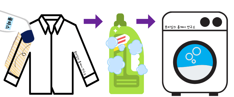 볼펜 자국 지우는 방법