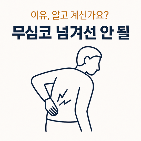 허리통증 원인