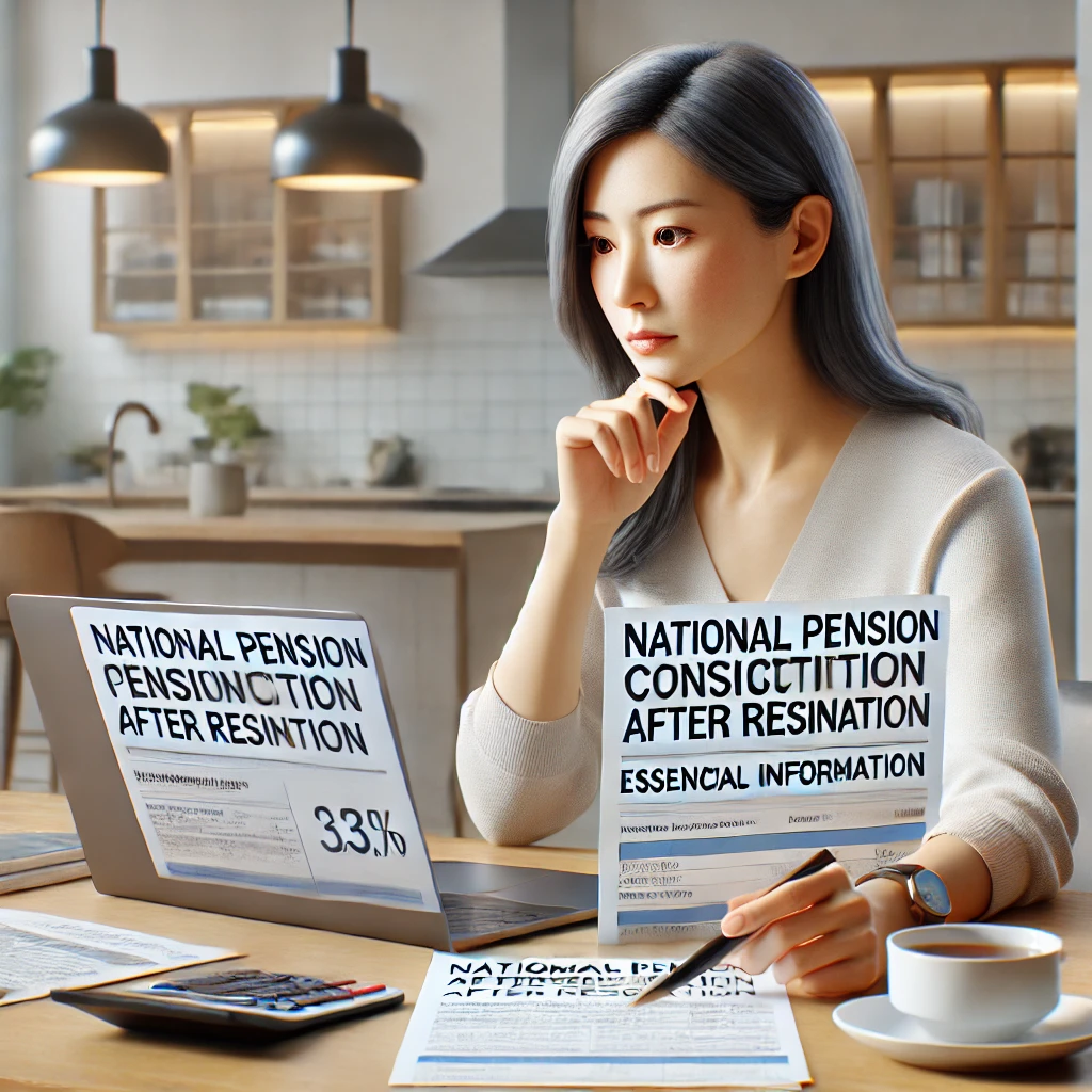 퇴사 후에도 국민연금을 납부해야 할까 필수 정보 완벽 정리