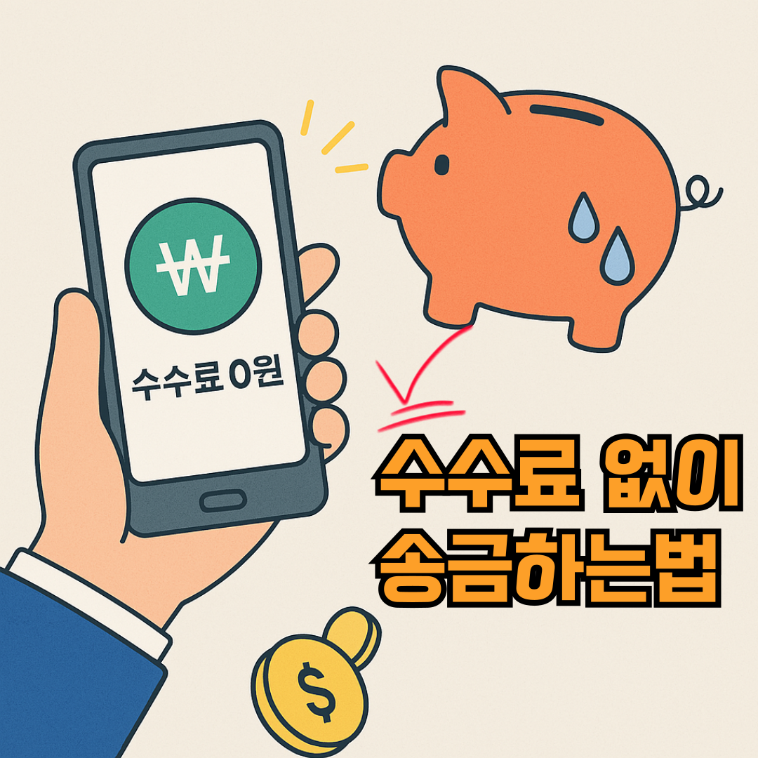 수수료 없이 송금하는 방법 총정리 – 잔고 지키는 실생활 팁